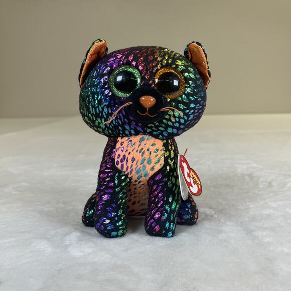 Ty Beanie Boos SPELLBOUND the Halloween Cat 6" Claire's Exclusive NEW MWMT - Picture 2 of 10